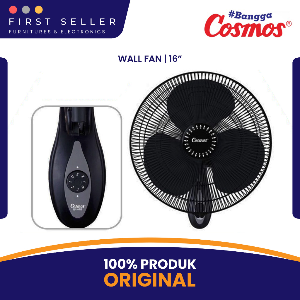 Jual Kipas Angin Dinding Wall Fan Cosmos 16wfg 16 Wfg 16 Wfg 16 Inch Original 100 0705