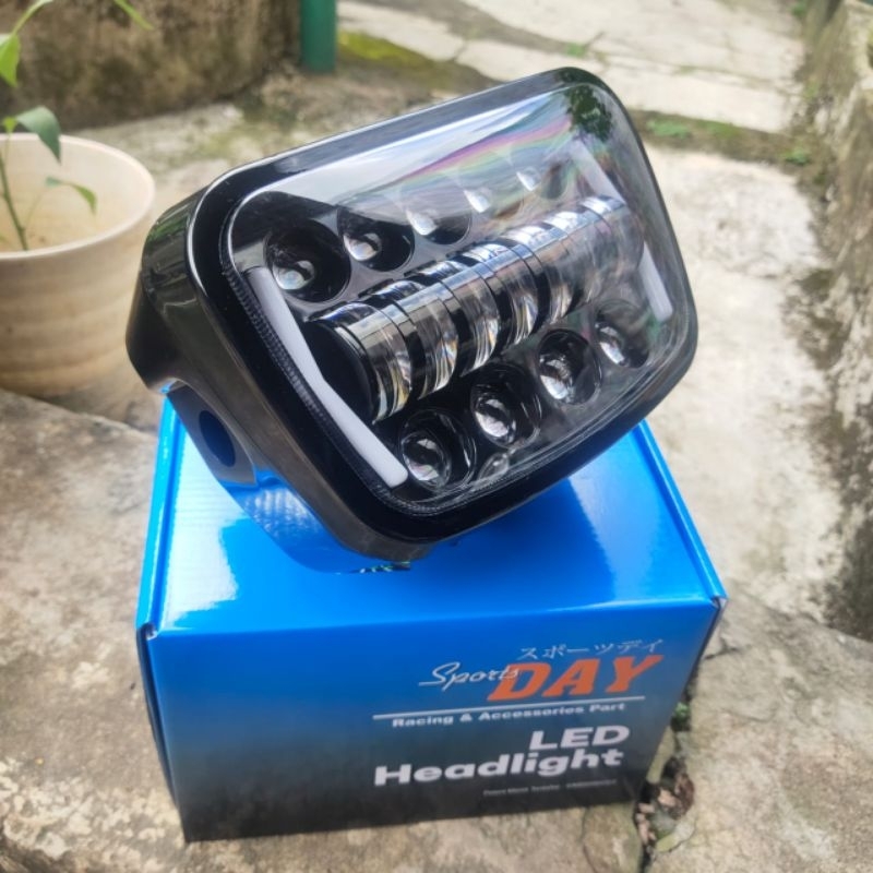 Jual LAMPU OVAL DAYMAKER RX KING LAMPU DEPAN RX SET BATOK | Shopee ...