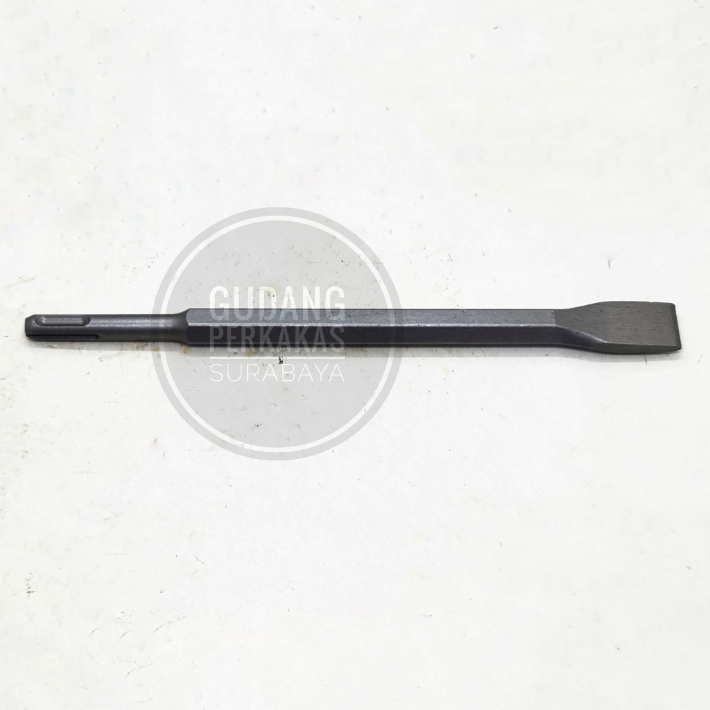 Jual SDS FLAT CHISEL SHANK 14 x LENGTH 250mm COLD CHISEL MATA BOR BETON ...