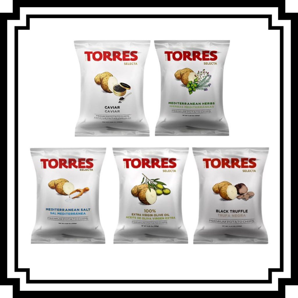 Jual Torres Selecta Premium Potato Chips Keripik Kentang Import Dengan ...