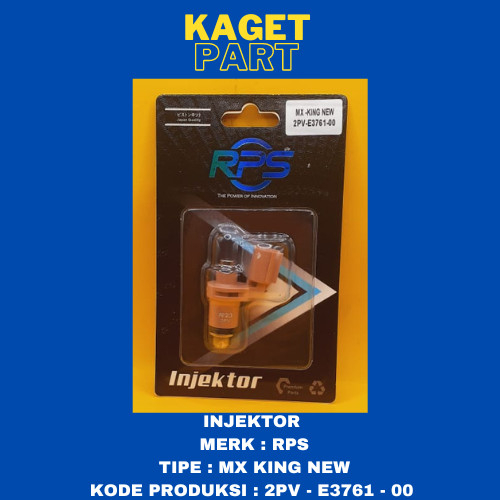 Jual INJEKTOR MERK RPS TIPE MX KING NEW ( 2PV - E3761 -00 ) | Shopee ...