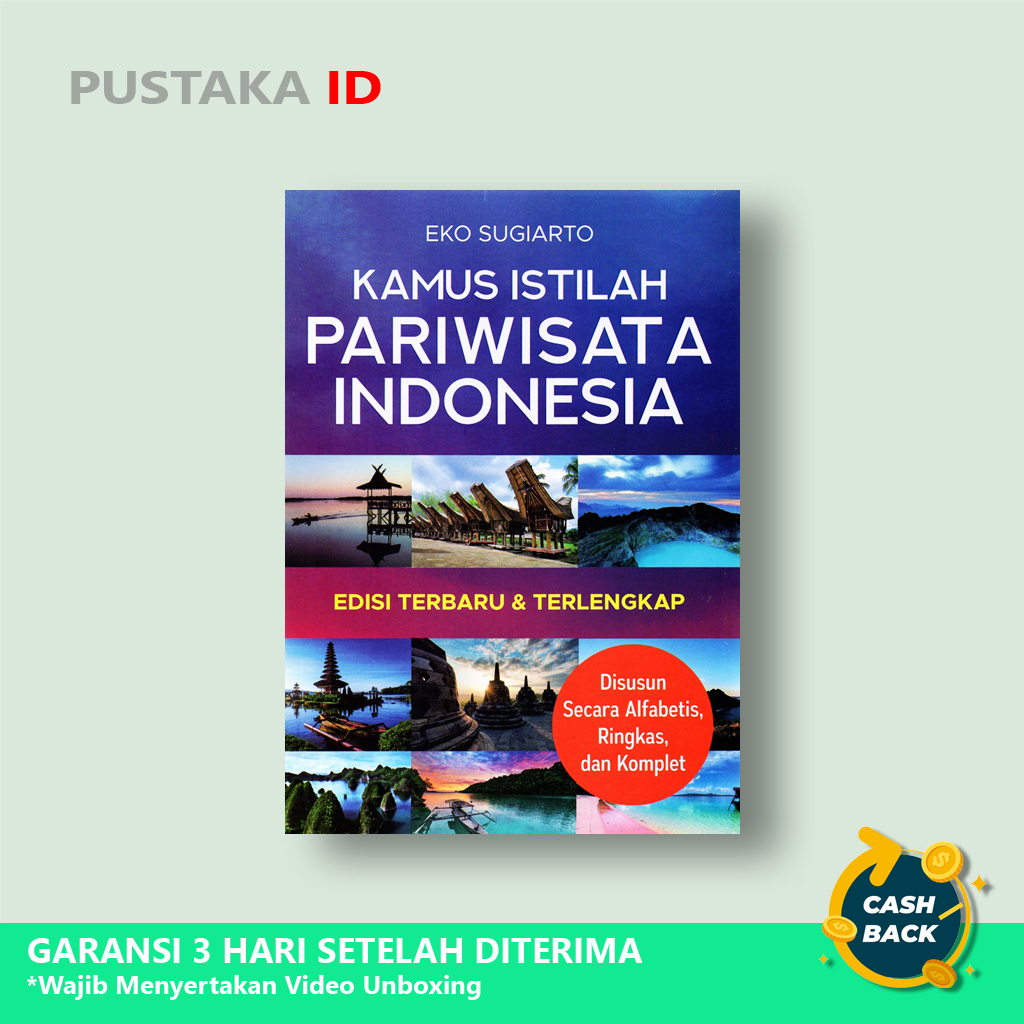 Jual Buku Kamus Istilah Pariwisata Indonesia Edisi Terbaru Dan