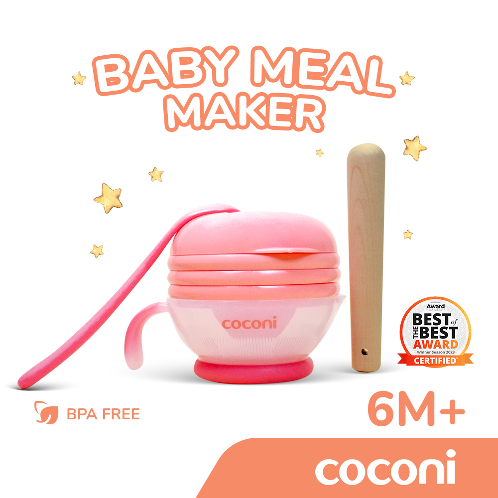 Jual COCONI Baby Food Maker Bowl Set Alat Pembuat Makanan Bayi MPASI