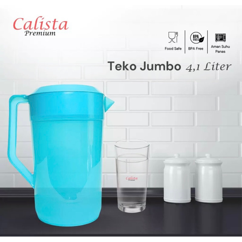 Jual Teko Jumbo Eskan Calista Premium 41 Liter Teko Air Plastik Teko Teh Water Jug 41 Liter 0055