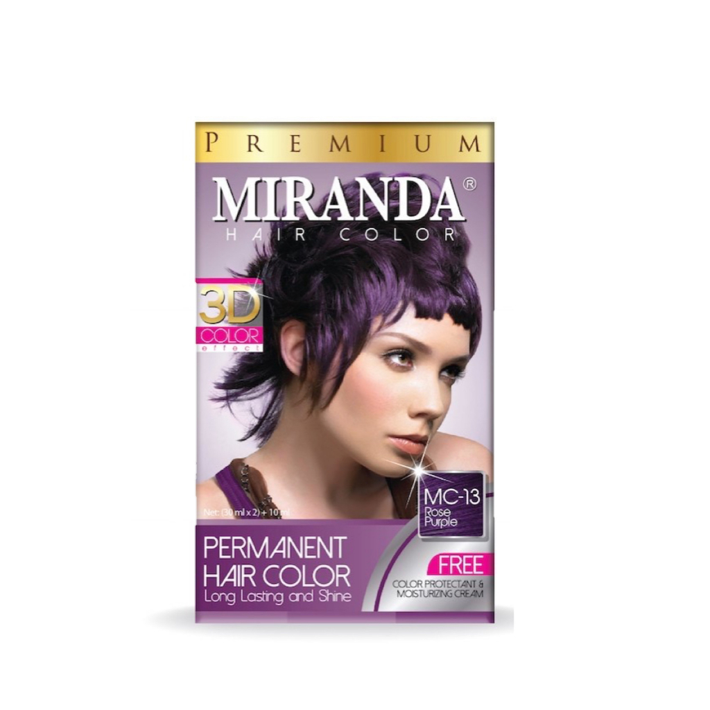 Jual Miranda Hair Color 30ml Cat Rambut Warna Lengkap Shopee Indonesia