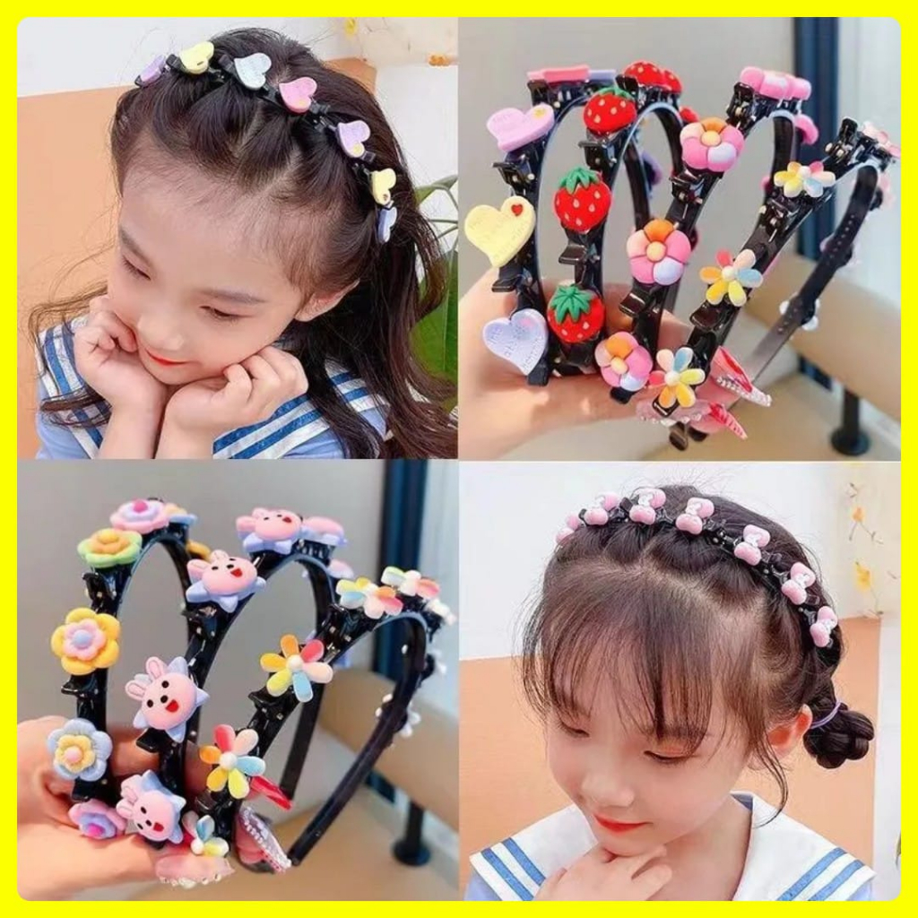 Jual SBY Bando Anak Gadis Pengikat Penjepit Rambut Ikat Kepala Fashion ...