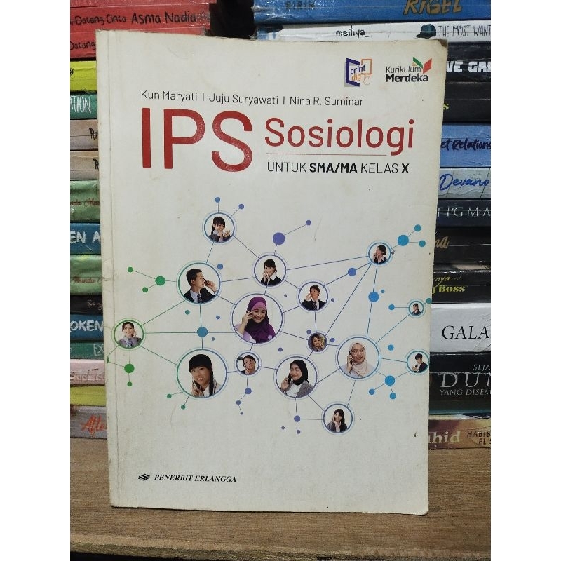 Jual Buku Ips Sosiologi Sma Ma Kelas X Erlangga Kurikulum Merdeka Shopee Indonesia