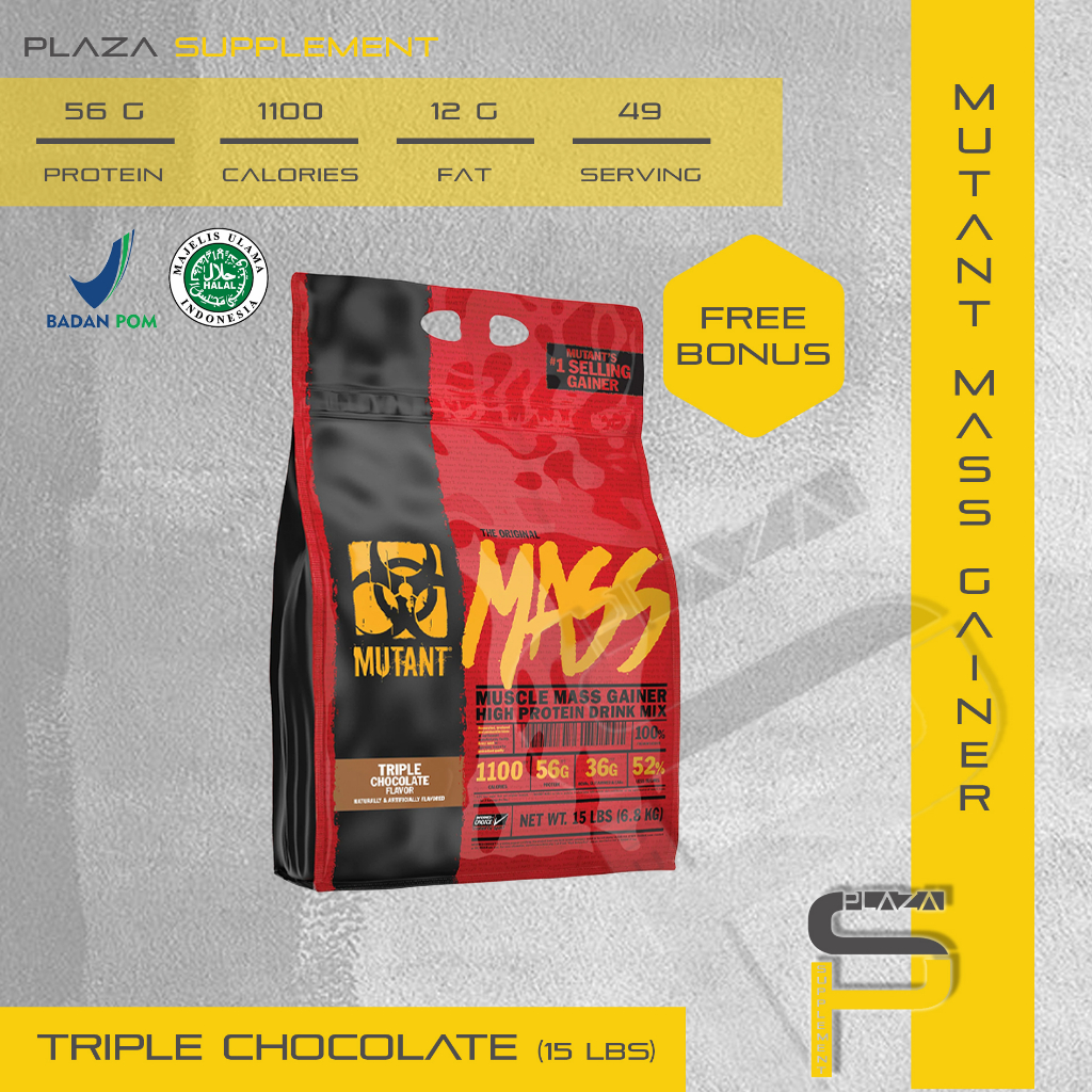 Jual Mutant Mass Gainer 15 Lbs (Weight Gainer) | Shopee Indonesia