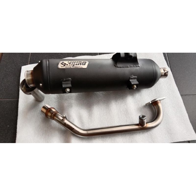 Jual Knalpot Standar Racing Shijiro Tipe X series Aerox N max Vario 125 ...
