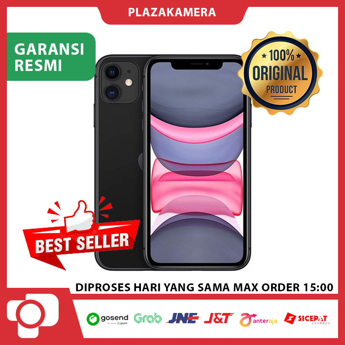 Jual i Phone IP 11 64GB Black Smartphone Garansi Resmi Indonesia GDN