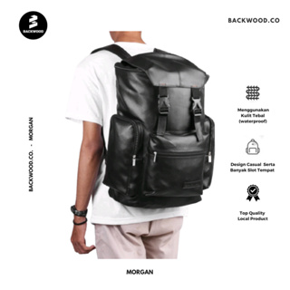 Promo Tas Ransel Kulit Pria ELZ12012002 Diskon 46% di Seller ELZISHOP -  Gondrong, Kota Tangerang