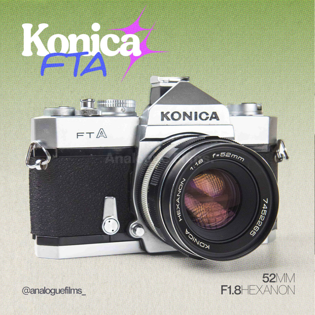 KONICA FTA ブラック HEXANON AR 52mm F/1.8 KONICA FTA ブラック