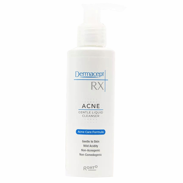 Jual DERMACEPT RX Acne Gentle Liquid Cleanser 120g | Shopee Indonesia