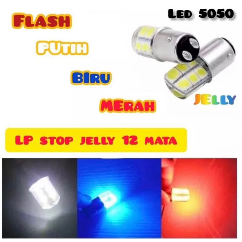 Jual Lampu Stop Led Belakang Jelly Led Kedip Mata Universal Shopee Indonesia