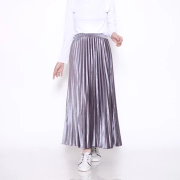Rok Plisket Bludru Premium Velvet Bludru Import