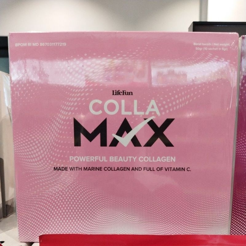 Jual collagen max sachet 50gr (10sachet @5gr) | Shopee Indonesia