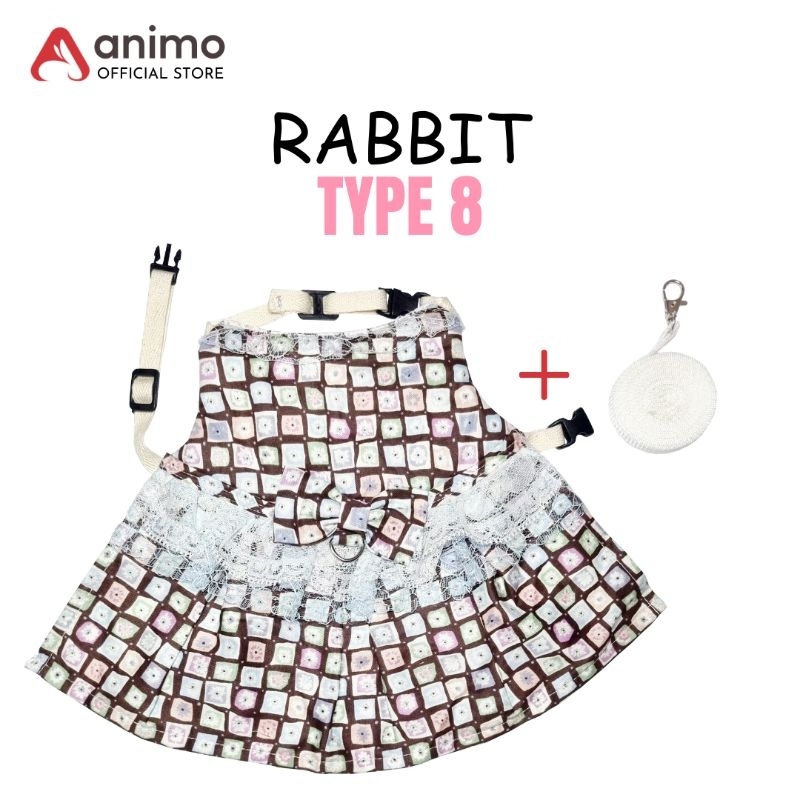 Jual Animo Baju Kelinci Rabbit Harness Tali tuntun Dress Clothes ...
