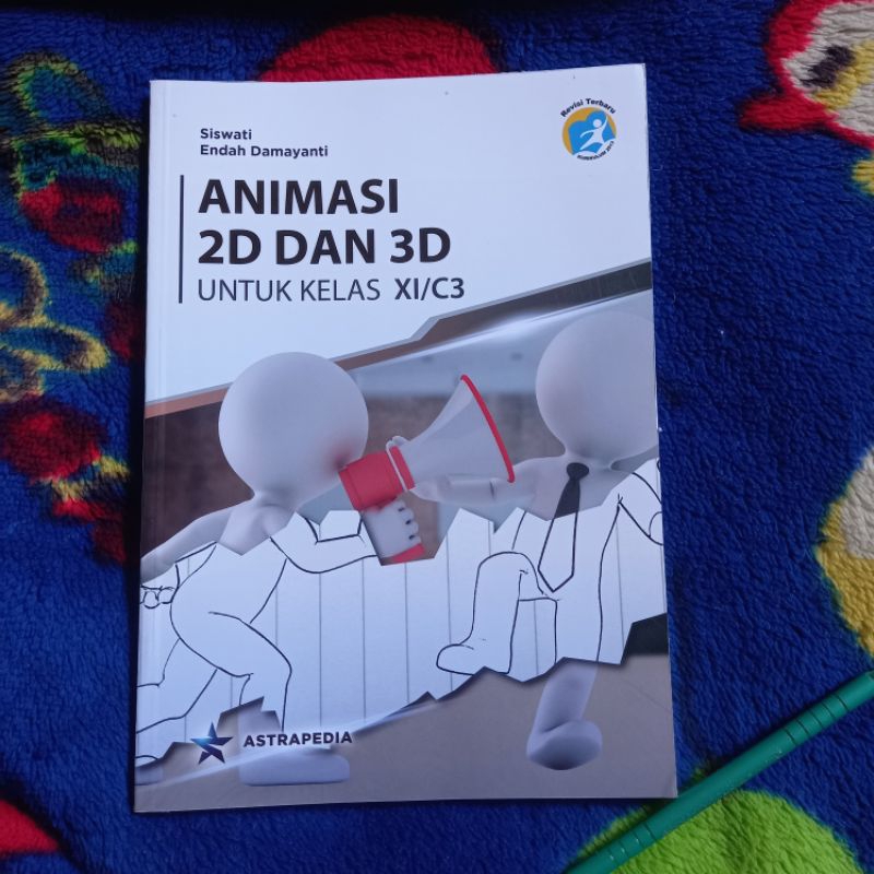 Jual ORIGINAL BUKU ANIMASI 2D DAN 3D KELAS 11 C3 SMK | Shopee Indonesia