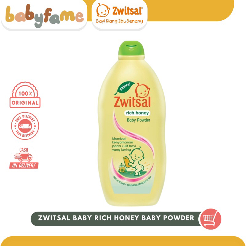 Jual ZWITSAL BABY POWDER NATURAL ALOE VERA 300GR BABY POWDER Shopee Indonesia
