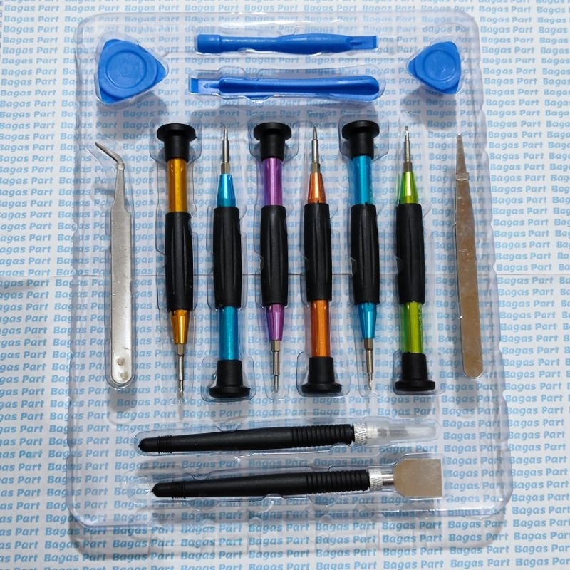 Jual ALAT SERVIS HP HANDPHONE OBENG SET TOOLS OBENG SET PEMBUKA CESING ...