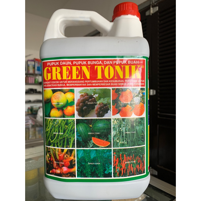 Jual Pupuk Cair GREEN TONIK 5 Liter Shopee Indonesia