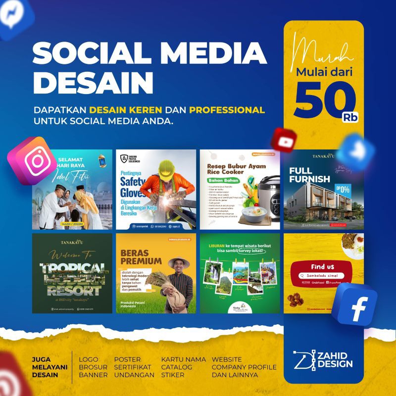 Jual Jasa Desain Feed Instagram [Keren, Berpengalaman] | Shopee Indonesia