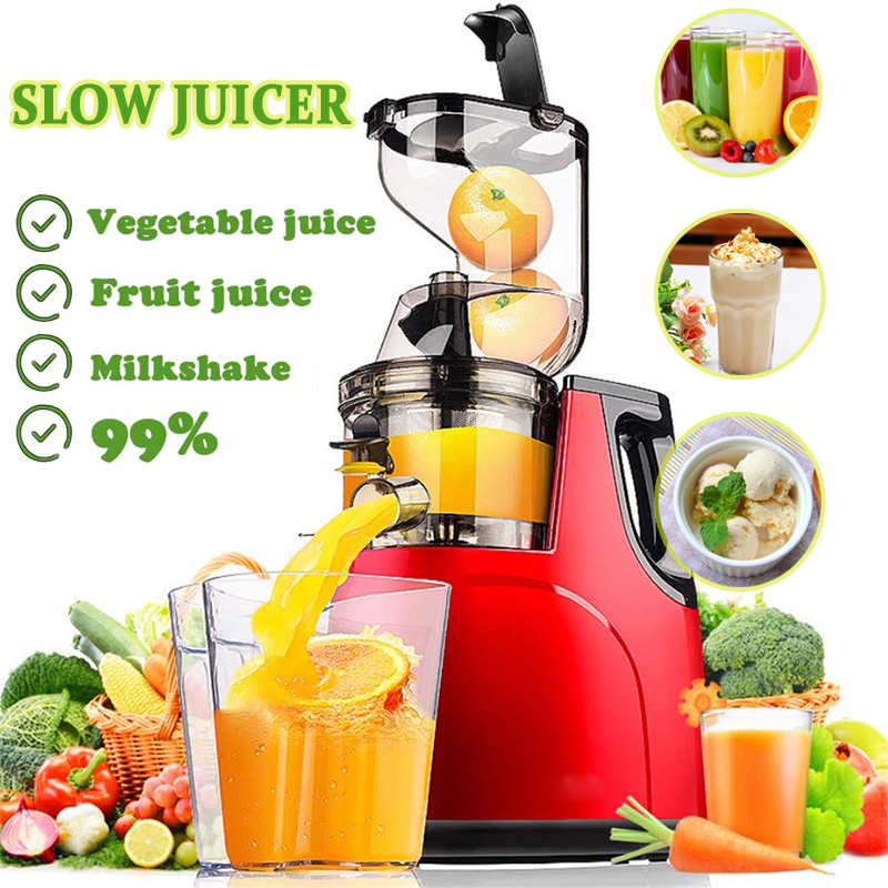 Jual [BISA COD]Slow Juicer RPM 65 Electric Fruit Juicer 150W 99 FRESH