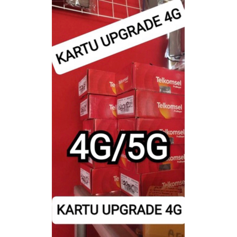 Jual Kartu Perdana Telkomsel Upgrade 4G 5G Shopee Indonesia