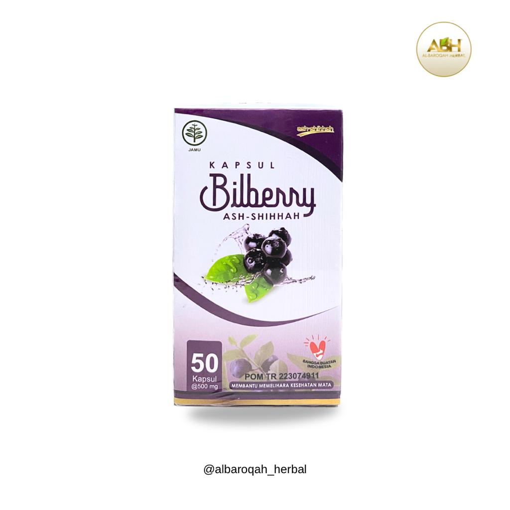 Jual KAPSUL BILBERRY ASHSHIHHAH MEMBANTU MEMELIHARA KESEHATAN MATA