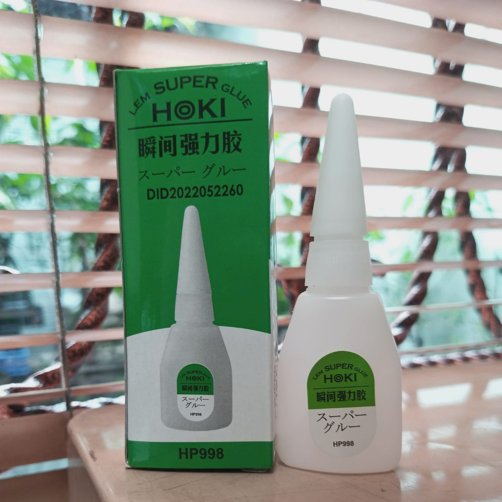 Jual Lem Super Glue Hoki Hp Gram Dus Hijau Lem Korea Besi Cair