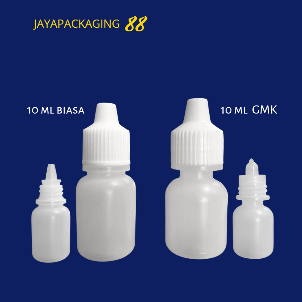Jual JP88 BOTOL TETES 10 ML GMK TM NON SEGEL ESEN ESSEN TETES MATA ...