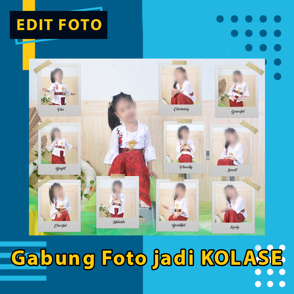Jual Jasa Edit Foto / Edit Ganti Background / Edit Latar / Restore Foto