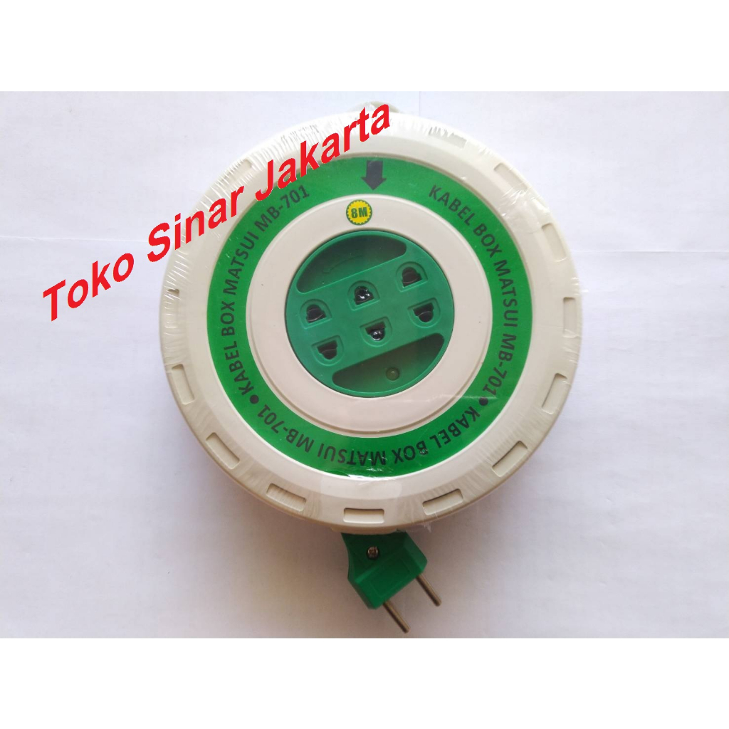 Jual Kabel Cable Roll Rol Kabel Box Gulung Stopkontak Stop Kontak L M