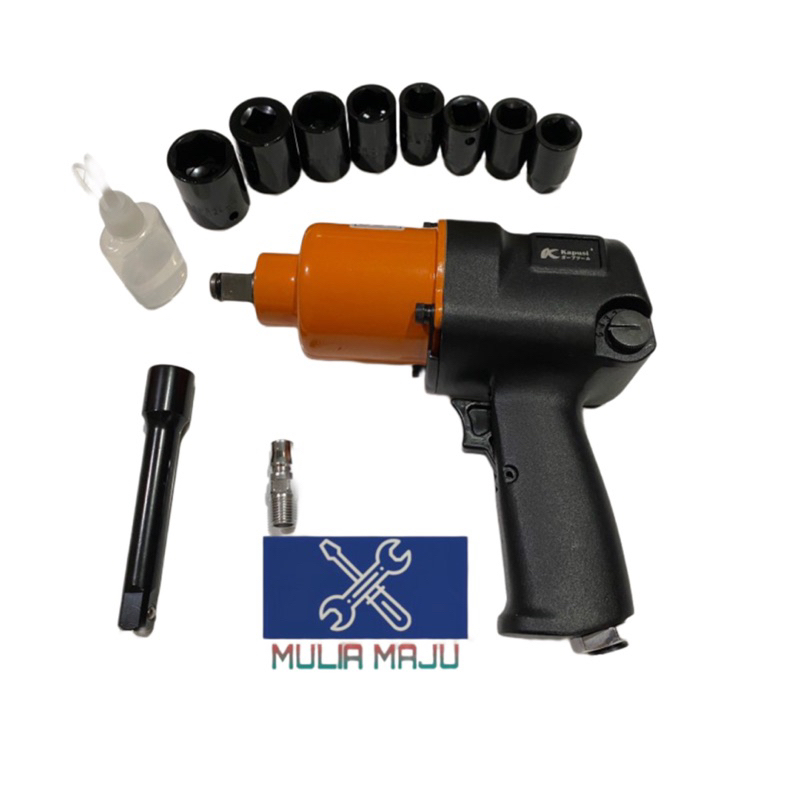 Jual Air Impact Wrench Set Pcs Kapusi Terbagus Shopee Indonesia