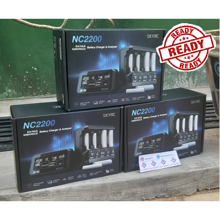Jual SKYRC NC2200 Fast Charger Analyzer NiMH NiCD AA AAA Battery ...