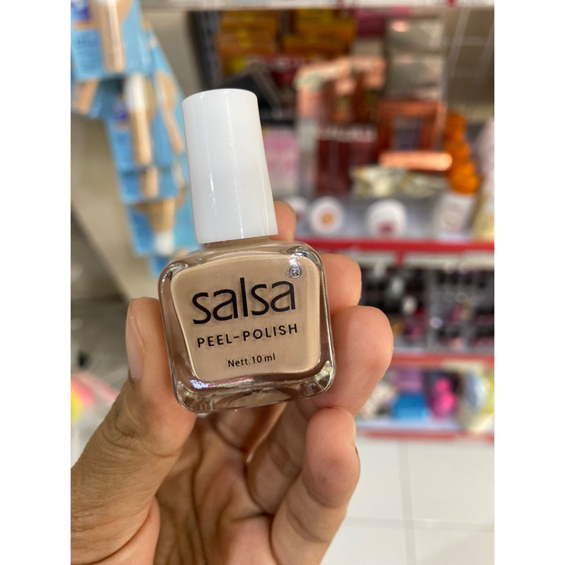 Jual Salsa Nail Peel Polish Kutek Peel Off Shopee Indonesia