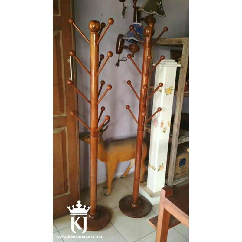 Jual Gantungan Jas Kayu Jati | Shopee Indonesia