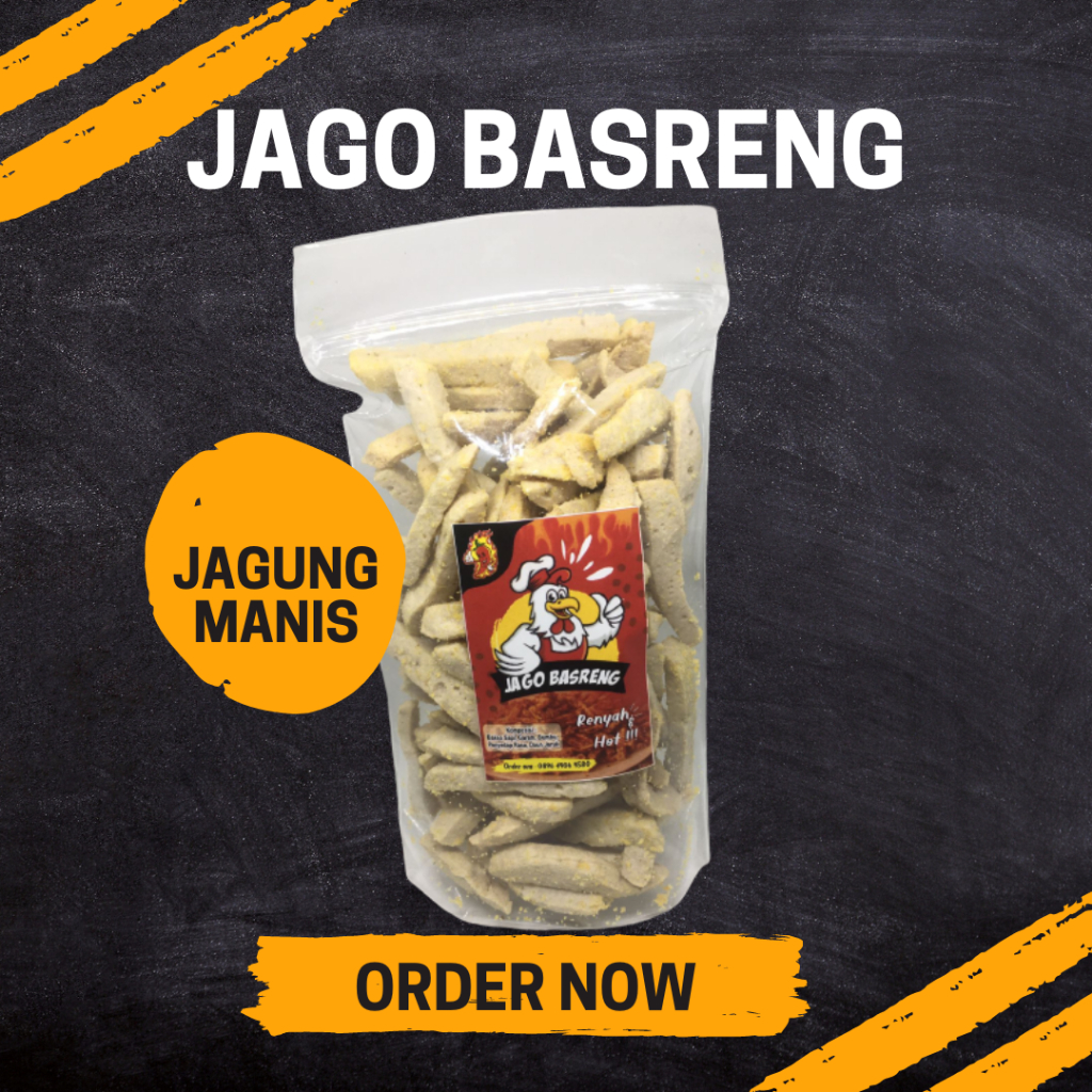 Jual BASRENG RASA JAGUNG MANIS JAGO BASRENG 100 GR | Shopee Indonesia