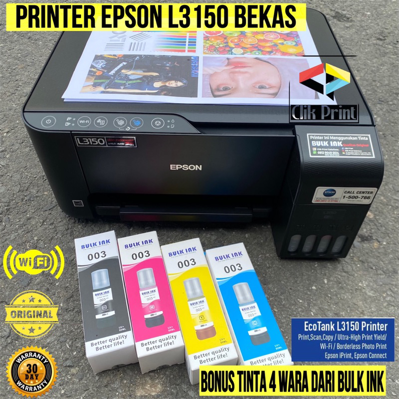 Jual Printer Epson L3150 Print,Scan,Copy,Wifi | Shopee Indonesia