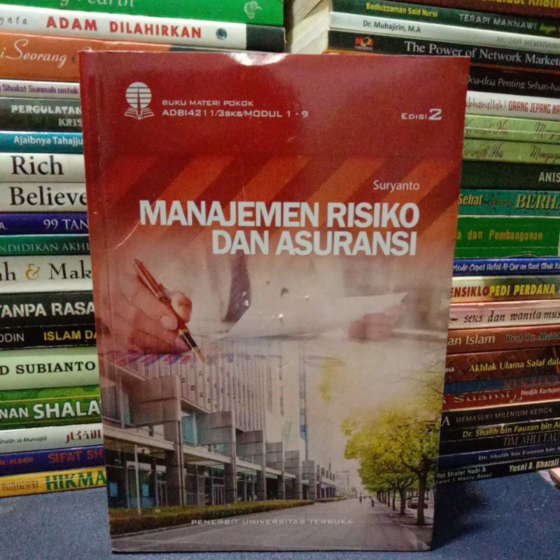 Jual Buku Original MANAJEMEN RESIKO DAN ASURANSI EDISI 2 Universitas ...