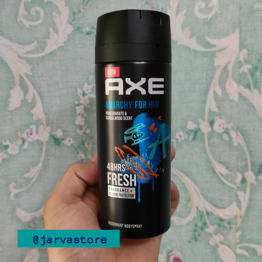 Jual AXE Deodorant Body Spray Anarchy For Him 135 mL Shopee Indonesia
