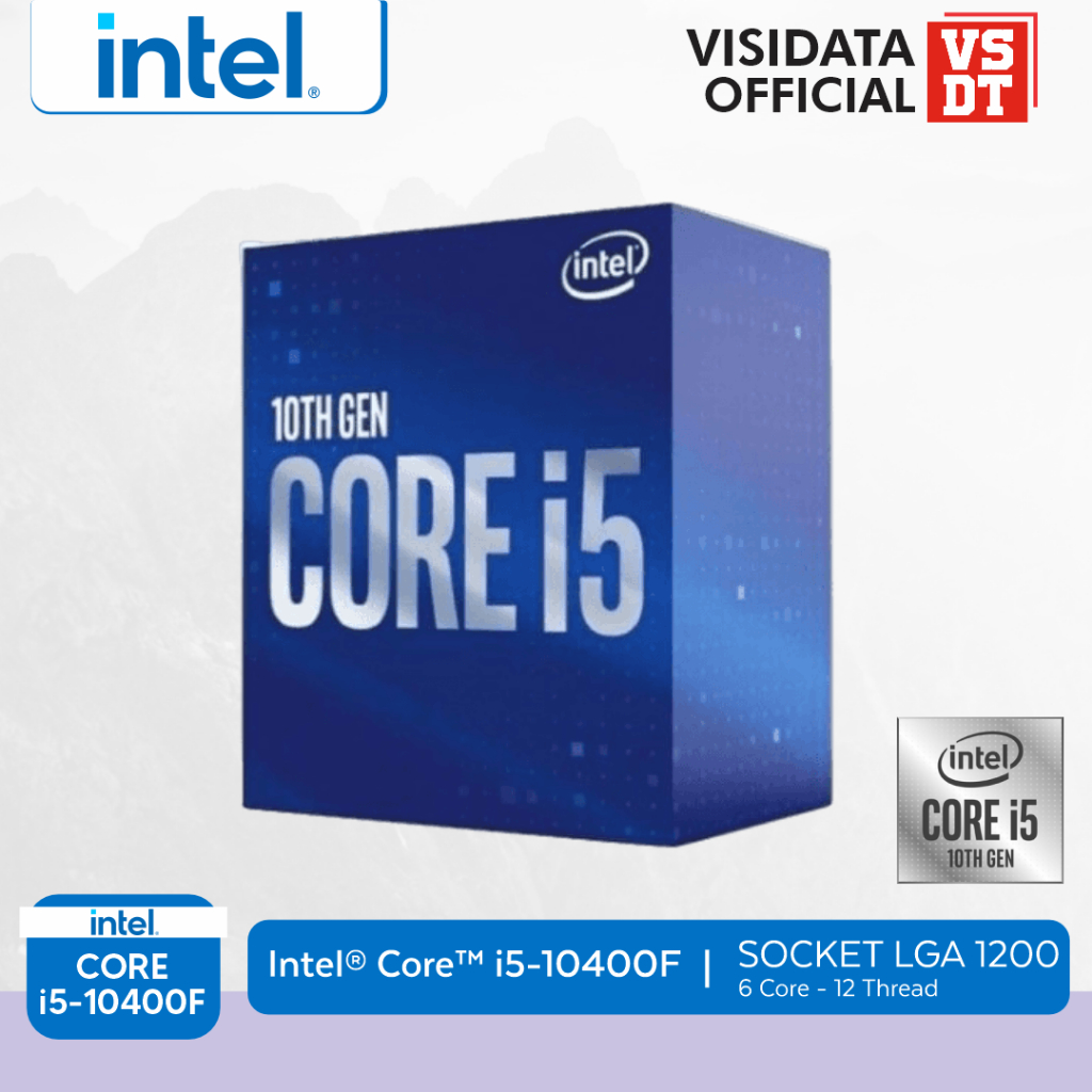 Jual Prosesor Intel Core I5-10400F 6C 12T Desktop PC Processor LGA1200 ...