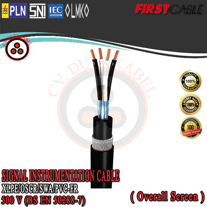 Jual Kabel RE2XRY Cu/XLPE/OSCR/PVC/SWA/PVCFR 8x2x1,5 mm2 (8Px1,5 mm2) Shopee Indonesia