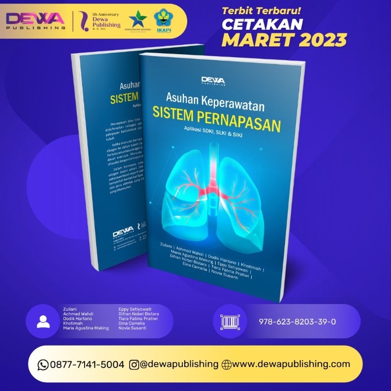 Jual Asuhan Keperawatan Sistem Pernapasan Aplikasi Sdki Slki And Siki