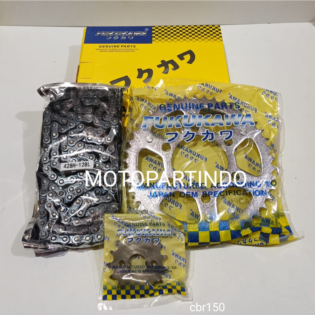 Jual GEAR SET HONDA CBR 150R GIR RANTE SET FUKUKAWA CB150 R NEW LED