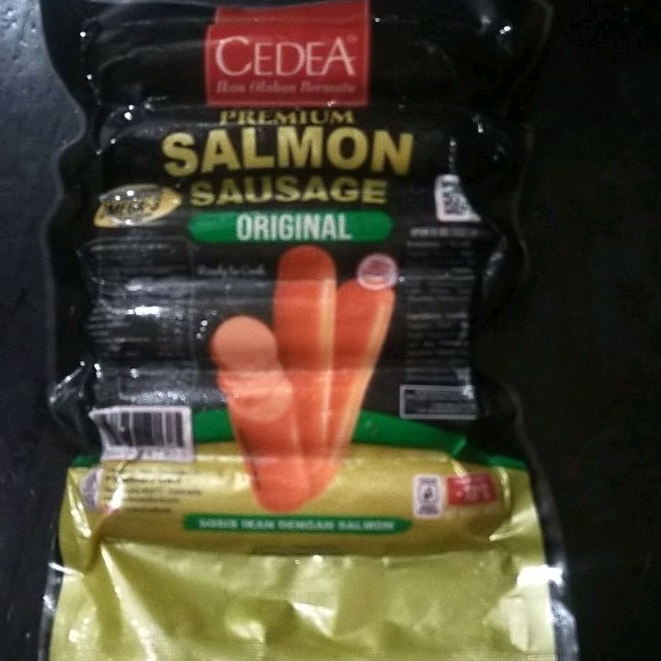 Jual Cedea Sosis Salmon Premium Original 390gr Cedea Premium Salmon