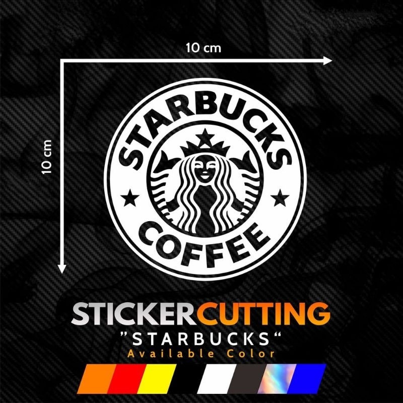 Jual STICKER STICKER CUTTING LOGO STARBUCK Shopee Indonesia