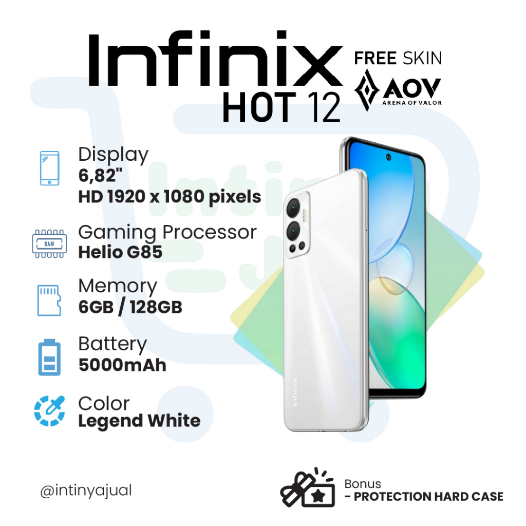 infinix hot 12 aov