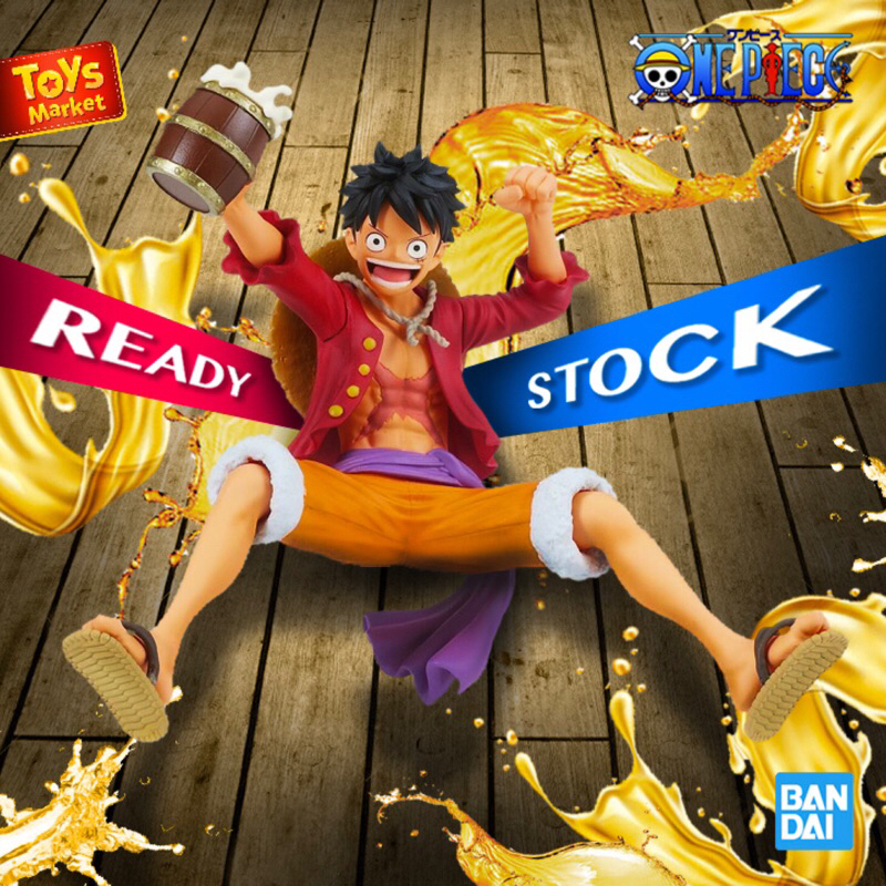 Jual BANPRESTO Figure One Piece It’s A Banquet - Monkey D Luffy ...