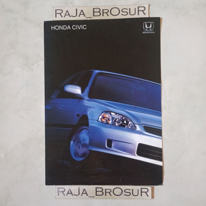 Jual Poster Brosur Katalog Leaflet Jadul Lawas Honda Civic Ferio 1999